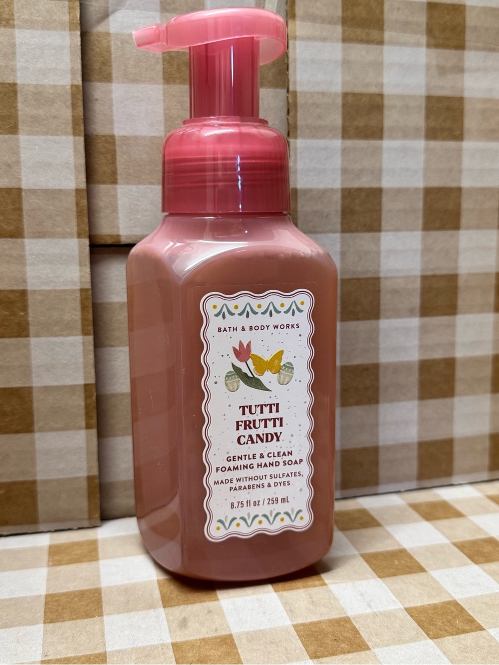 NEW B&BW Tutti Frutti Candy Foaming Hand Soap 8.75 fl Oz